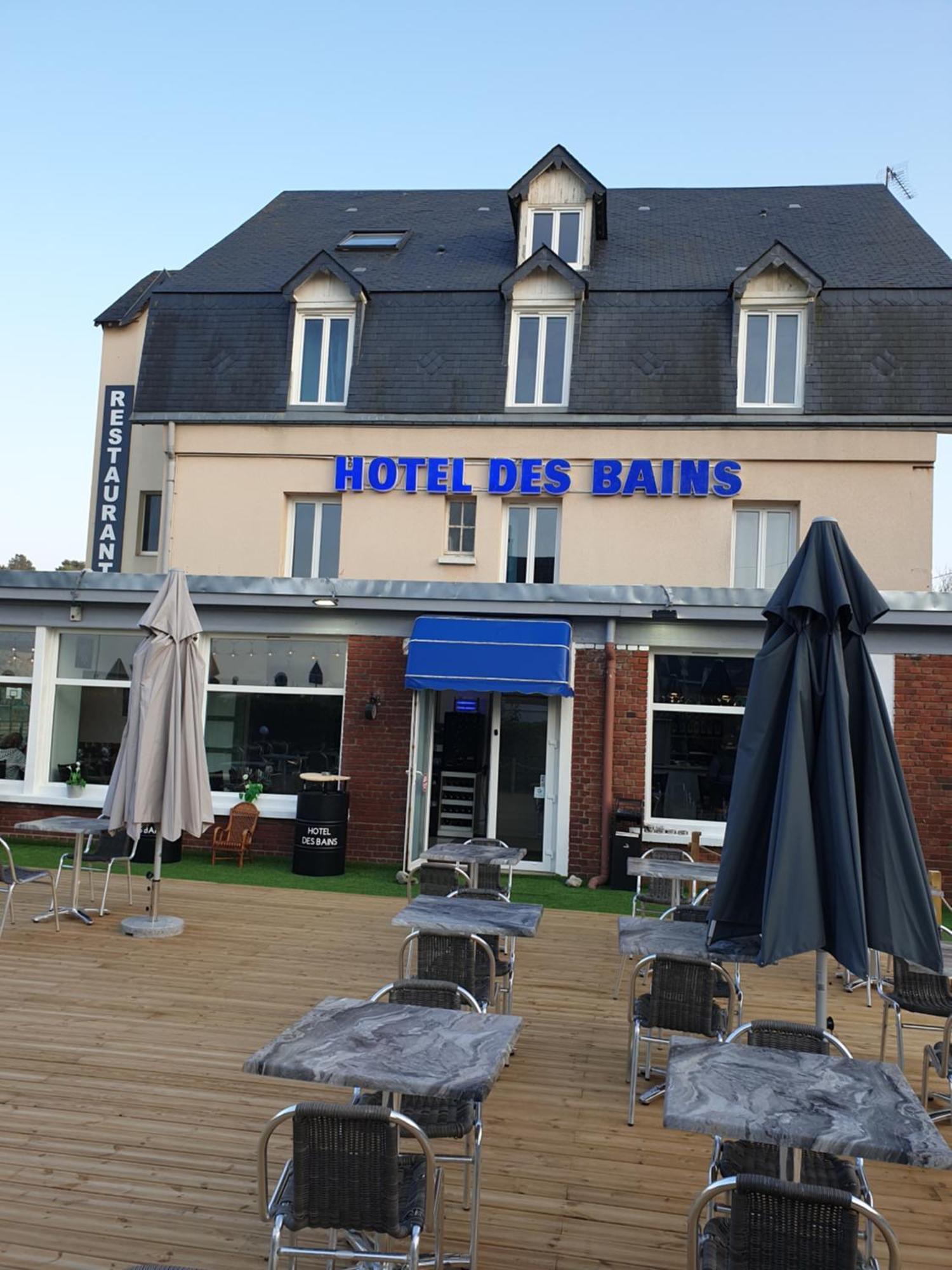 Hotel Des Bains Veulettes sur Mer Bagian luar foto