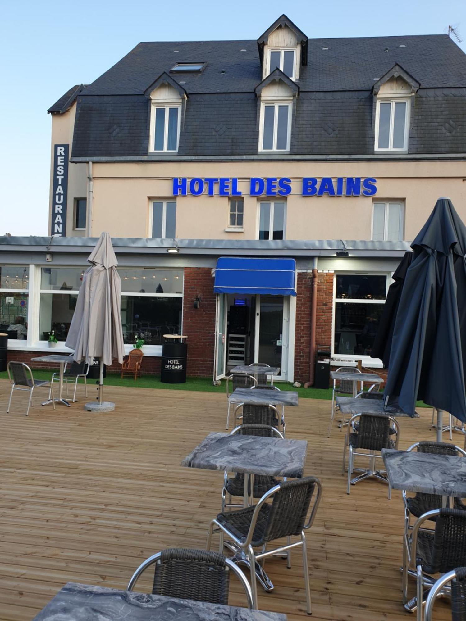 Hotel Des Bains Veulettes sur Mer Bagian luar foto