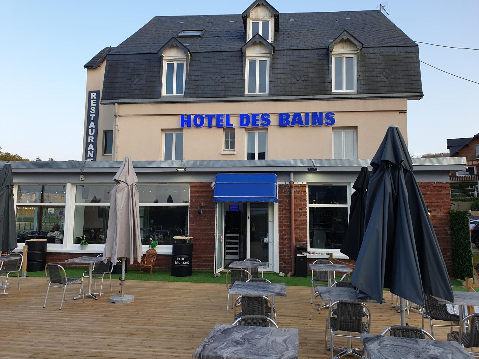 Hotel Des Bains Veulettes sur Mer Bagian luar foto