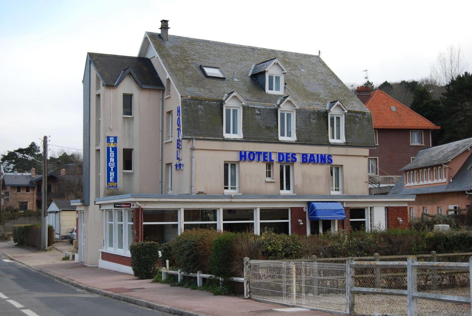 Hotel Des Bains Veulettes sur Mer Bagian luar foto