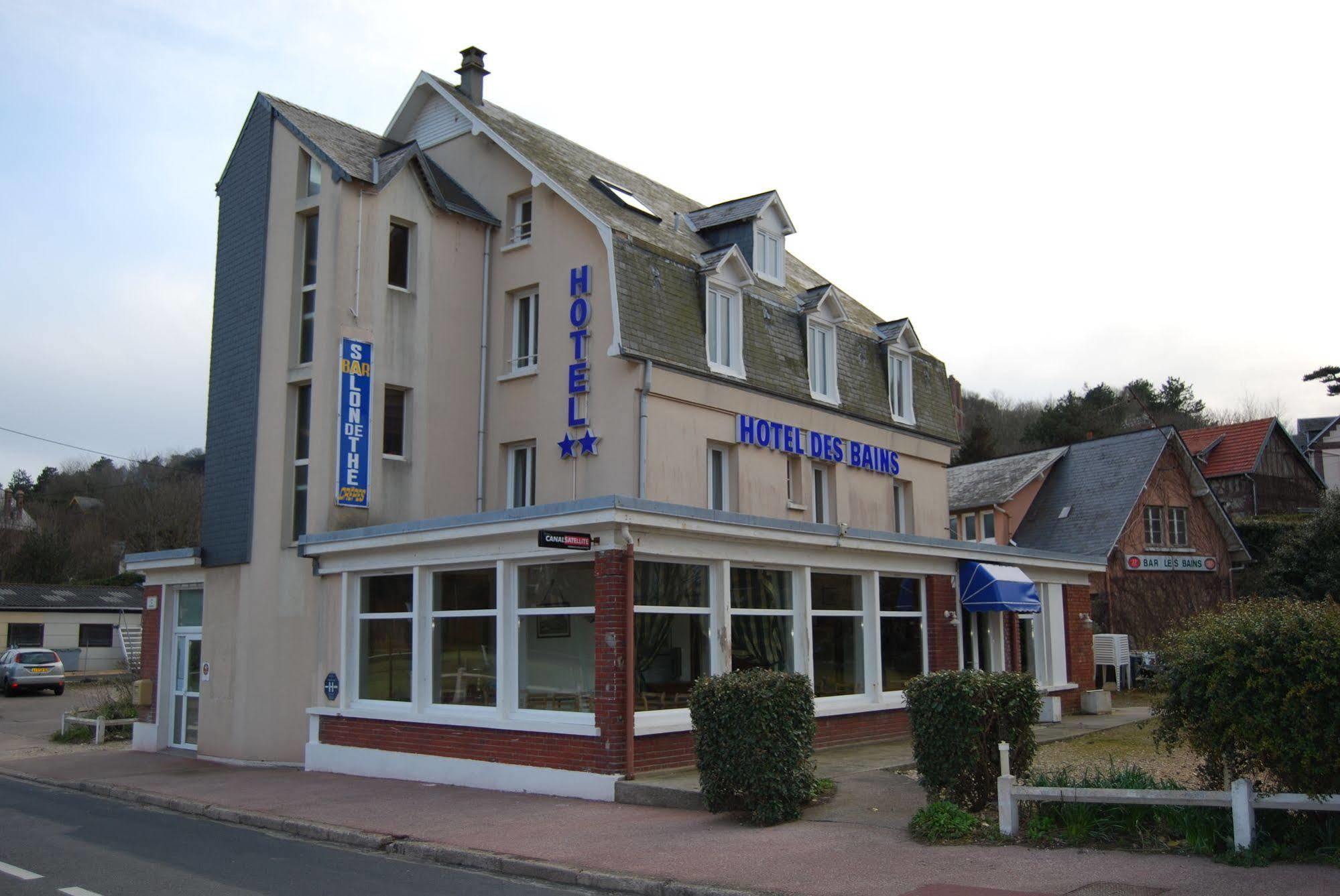 Hotel Des Bains Veulettes sur Mer Bagian luar foto