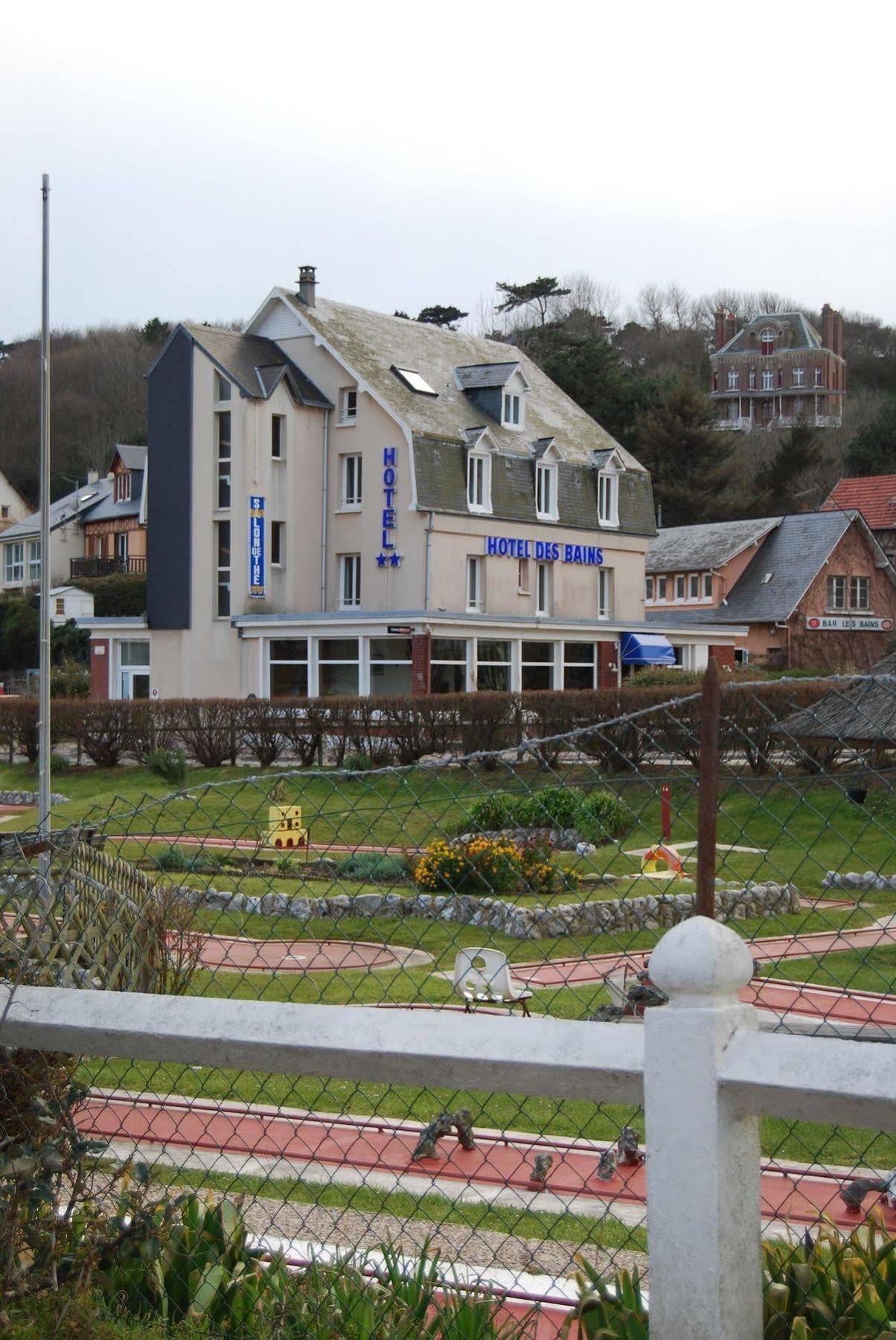 Hotel Des Bains Veulettes sur Mer Bagian luar foto